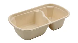 1000ml 2 Compartment Food Box, DAILYECO product DBA95135