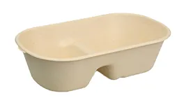 1000ml 2 Compartment Food Box, DAILYECO product DBA95146