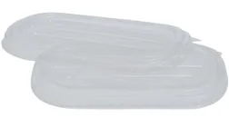 PET Lid of 6"*8.5" PLA Laminated Food Tray(Anti Fog), DAILYECO product DBA95160