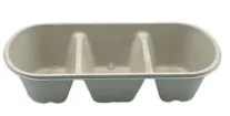 1100ml 3 Compartment Food Box, DAILYECO product DBA95170