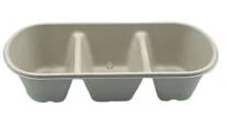 1100ml 3 Compartment Food Box, DAILYECO product DBA95170