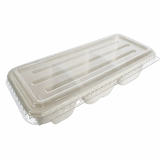 PET Lid for 600ml 1Compartment Rec Container, DAILYECO product DBA95176