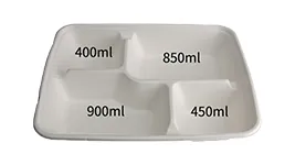 4 Compartment Lunch Box, DAILYECO product DBA95070
